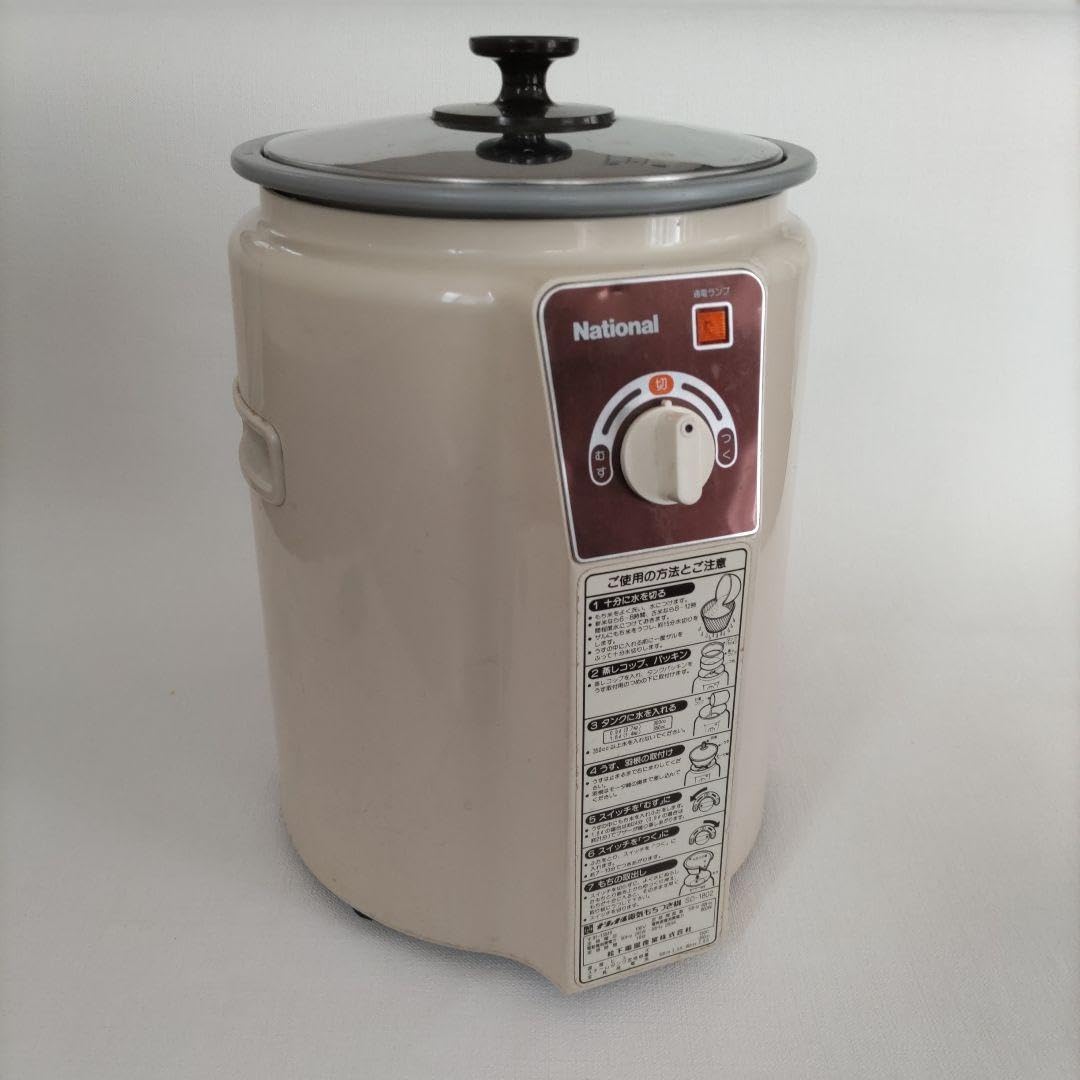Amazon.co.jp: レトロ家電 ナショナル電気餅つき機SD-1802 お祭り