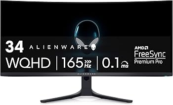 Amazon.co.jp: Dell ALIENWARE 34インチ カーブ型 QD-OLED ゲーミング