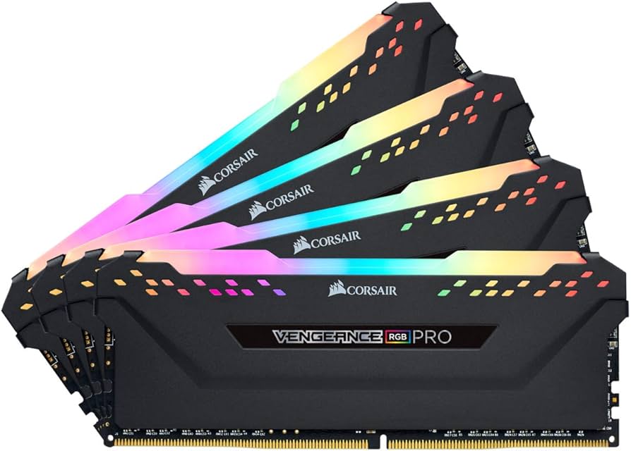 Corsair Vengeance RGB Pro 32GB (4x8GB) DDR4 3600 (PC4-28800) C18