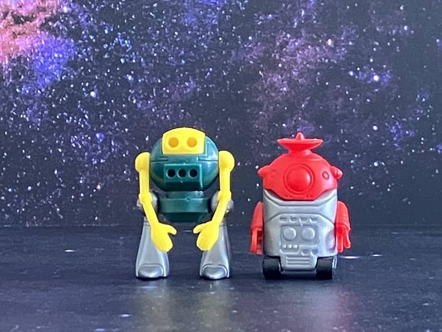 Amazon.co.jp: レア グリコ おまけ レトロ 宇宙 ロボット robot 人気