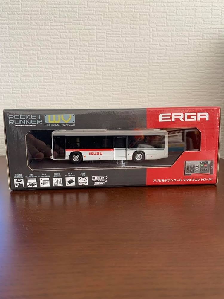 Amazon.co.jp: 京商 ポケットランナー いすゞ エルガ バス ラジコン