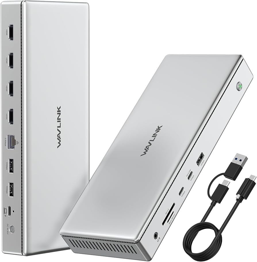 Amazon.co.jp: WAVLINK プロドッキングステーション 4モニター