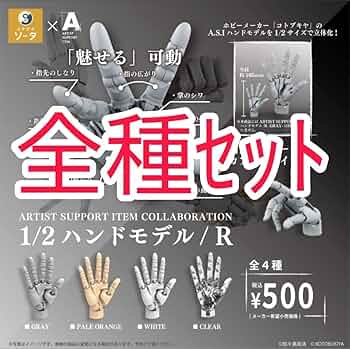 Amazon | ARTIST SUPPORT ITEM COLLABORATION 1/2 ハンドモデル/R