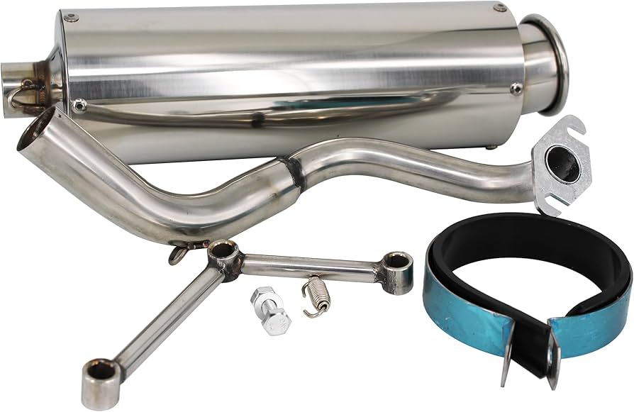 Amazon | leihuo マフラー適用 ライブディオ Dio ZX 50 SR AF34 AF35