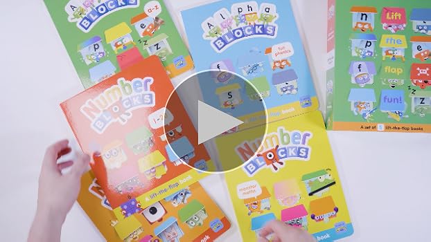 Numberblocks and Alphablocks Lift-the-Flap 5-Book Box Set