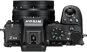 Amazon.com : Nikon Z50II Mirrorless Camera 4K DX Body with 2 Lens