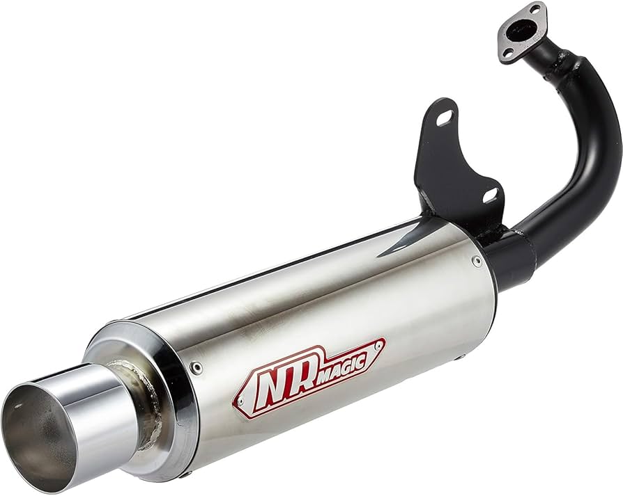 Amazon.co.jp: NRマジック マフラー X (クロス) タイプD スズキ レッツ