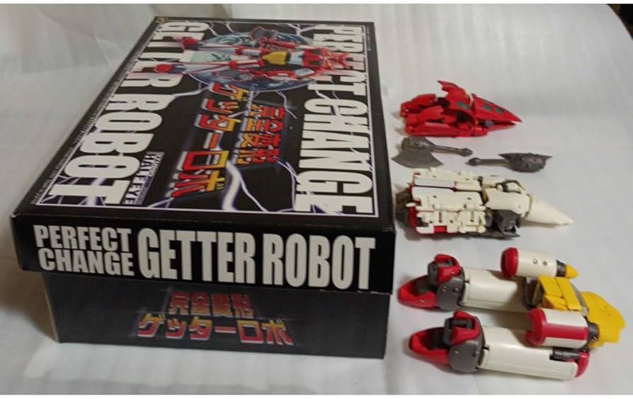 Amazon.co.jp: 見たか変幻 スタジオハーフアイ 完全変形 ゲッターロボ