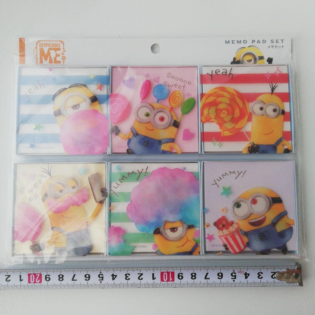 Amazon.co.jp: USJ ユニバ ミニオン メモ帳 ボブ ケビン スチュアート