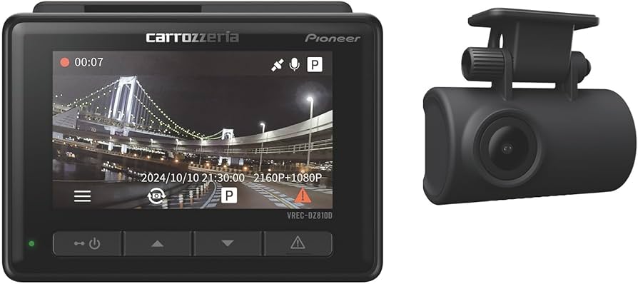 Amazon | Pioneer ドライブレコーダー VREC-DZ810D 前後2カメラ 前830