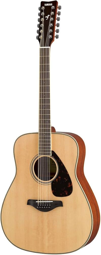 Amazon.com: Yamaha FG820 12-String Solid Top Acoustic Guitar