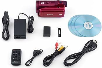 Amazon.co.jp: Canon デジタルビデオカメラ iVIS HF M41 レッド