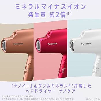 Amazon.co.jp: Panasonic NanoCare Hair Dryer : Beauty