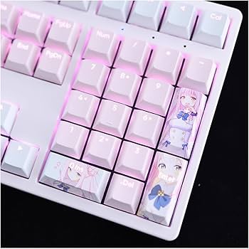 Amazon.co.jp: ブルーアーカイブ 聖園ミカ グッズ キーキャップ PBT