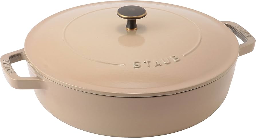 Amazon.co.jp: staub ストウブ 「 ブレイザー ソテーパン リネン 26cm