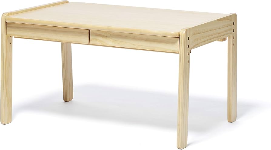 Amazon | 大和屋 ノスタ ラージデスク キッズチェアが4脚入るデスク