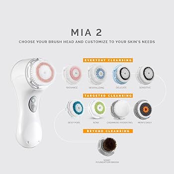 Amazon.com: Clarisonic Mia 2 Sonic Cleansing System - White