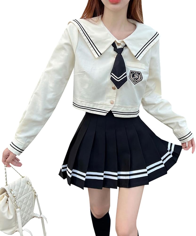 Amazon.co.jp: [JIYUTOR] 制服 セットアップ 3点セット