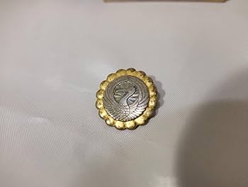 Amazon.co.jp: 昭和レトロ 創価学会 財務部員徽章 純銀ピンバッジ 箱付