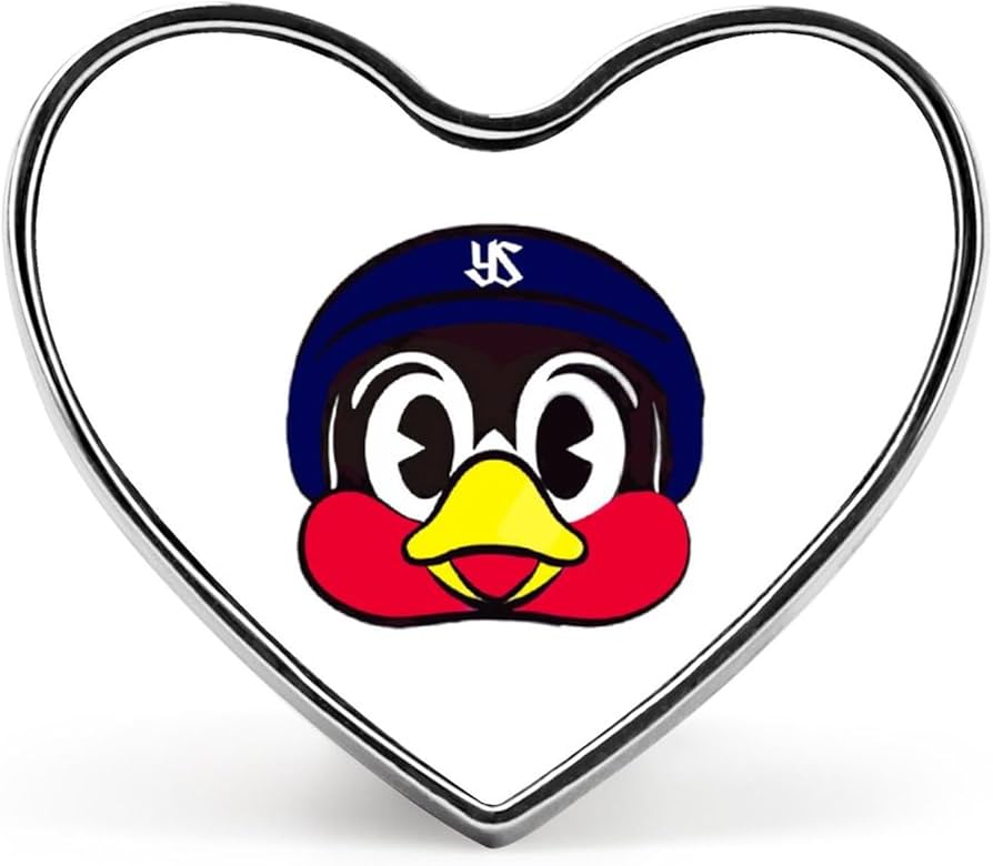 Amazon.co.jp: 東京ヤクルトスワローズ つば九郎 バッジ ピンバッジ