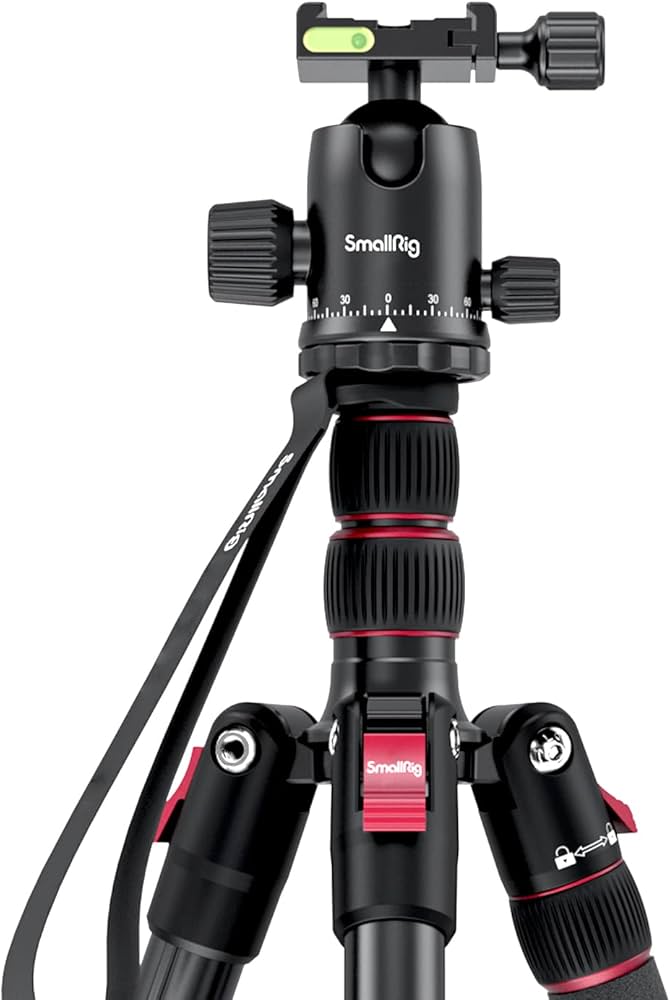 Amazon | SmallRig 三脚 カメラ用三脚 一脚可変式 アルミ製 360°自由雲