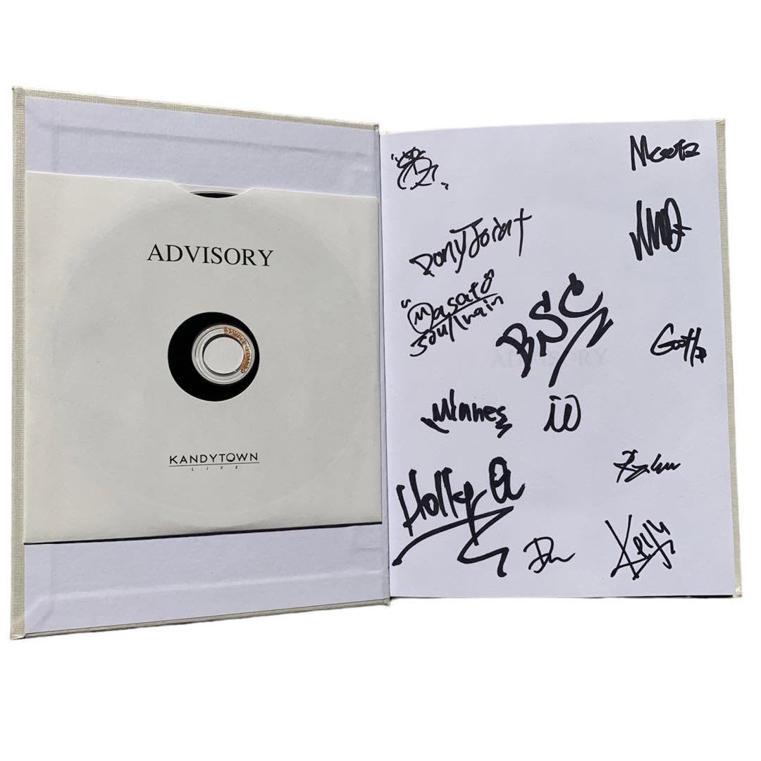 Amazon.co.jp: KANDYTOWN ADVISORY直筆サイン入り初回ポスター付き CD+