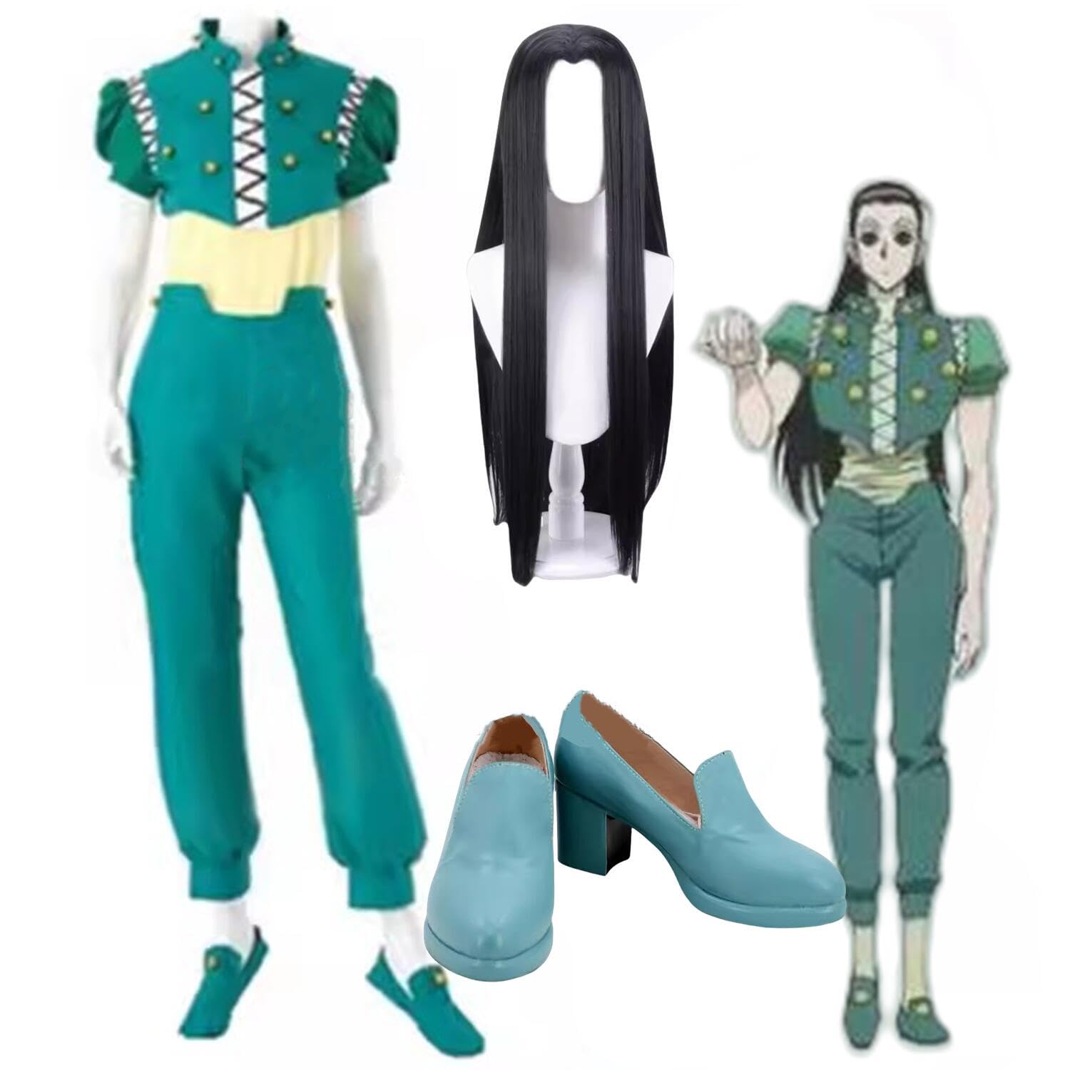 Amazon.co.jp: ハンター×ハンター イルミ コスプレ衣装 コスチューム