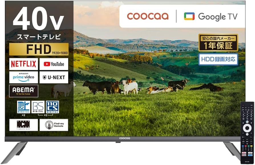 Amazon | coocaa（クーカ） ドウシシャ スマートテレビ フル