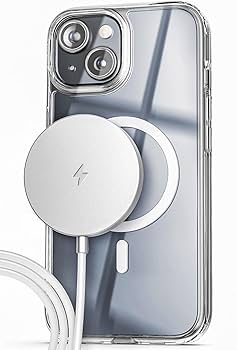 Amazon.com: ENCASED 2-in-1 Magnetic iPhone 15 Clear Case with