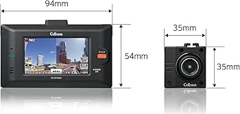 Amazon | セルスター ドライブレコーダー 前後2カメラ CS-92WQH 370万