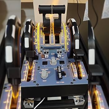 flight sim B787風カスタムスロットル（操縦桿工房製） Flight