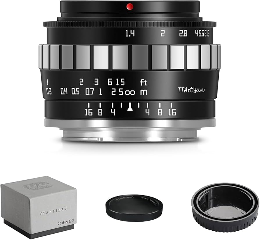 Amazon.com : TTArtisan 23mm F1.4 Wide-Angle APS-C Camera Lens