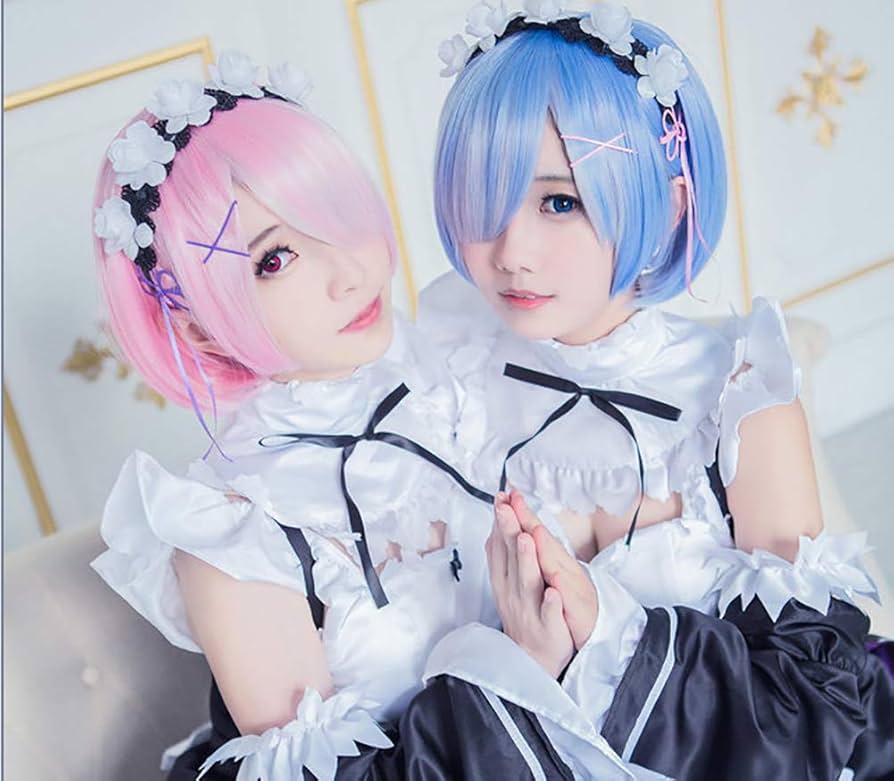 Amazon.co.jp: 【コスプレ衣装+ウイッグ】Re:ゼロから始める異世界生活