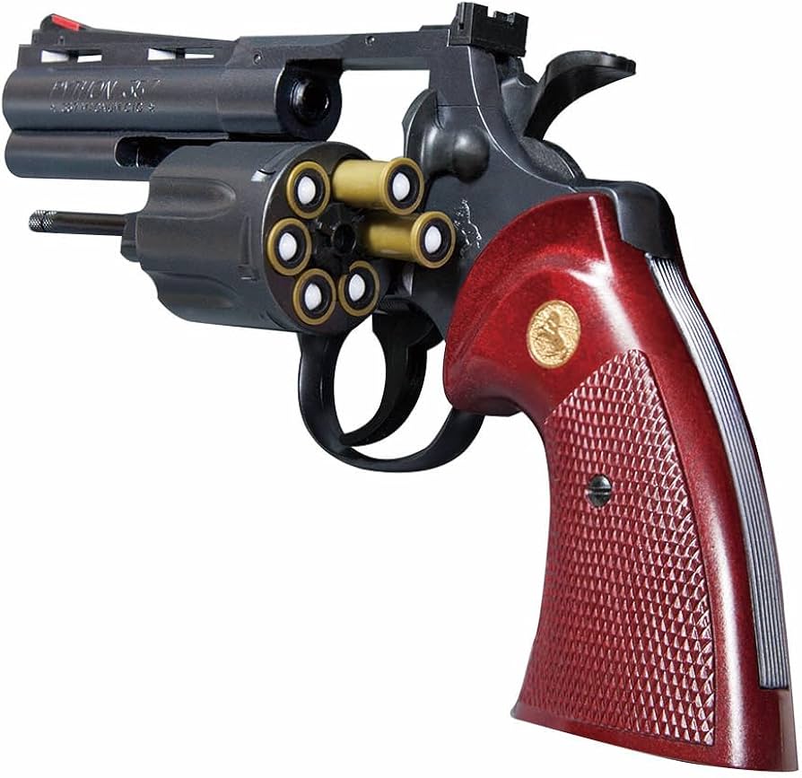 Amazon | クラウンモデル ホップアップ エアリボルバー No.24 コルト