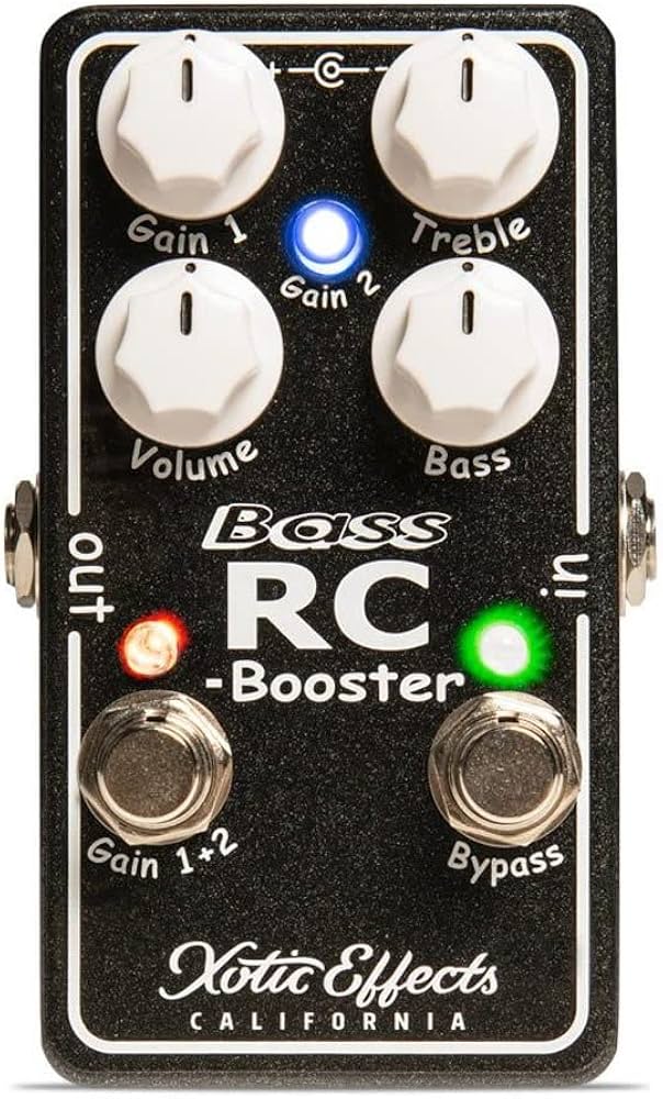 Amazon.com: Xotic Bass RC Booster V2 Pedal : Musical Instruments