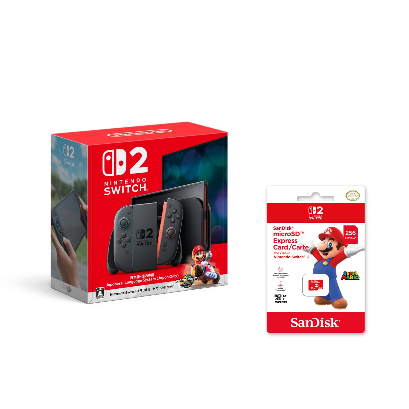 2台分】NintendoSwitch microSD128GB 有機EL本体 2台分