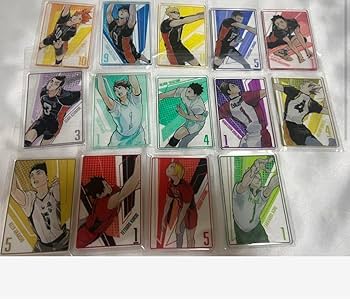 Amazon.co.jp: ハイキュー ステータスカード コレクション 第2弾 全15