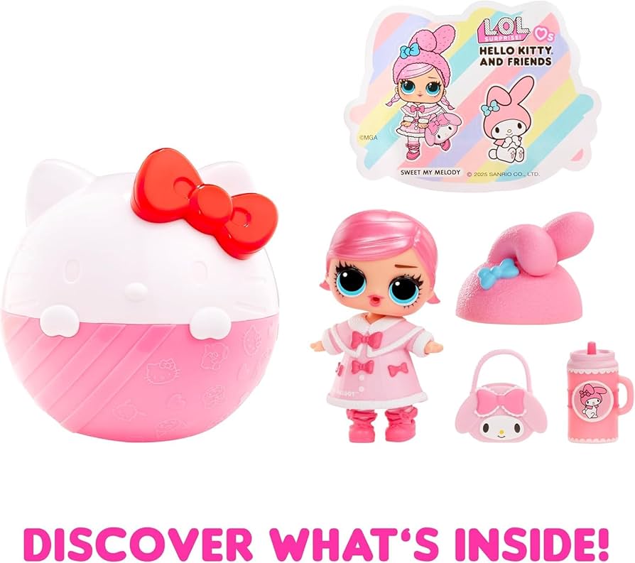 Amazon.com: LOL Surprise! Loves Hello Kitty and Friends with 7