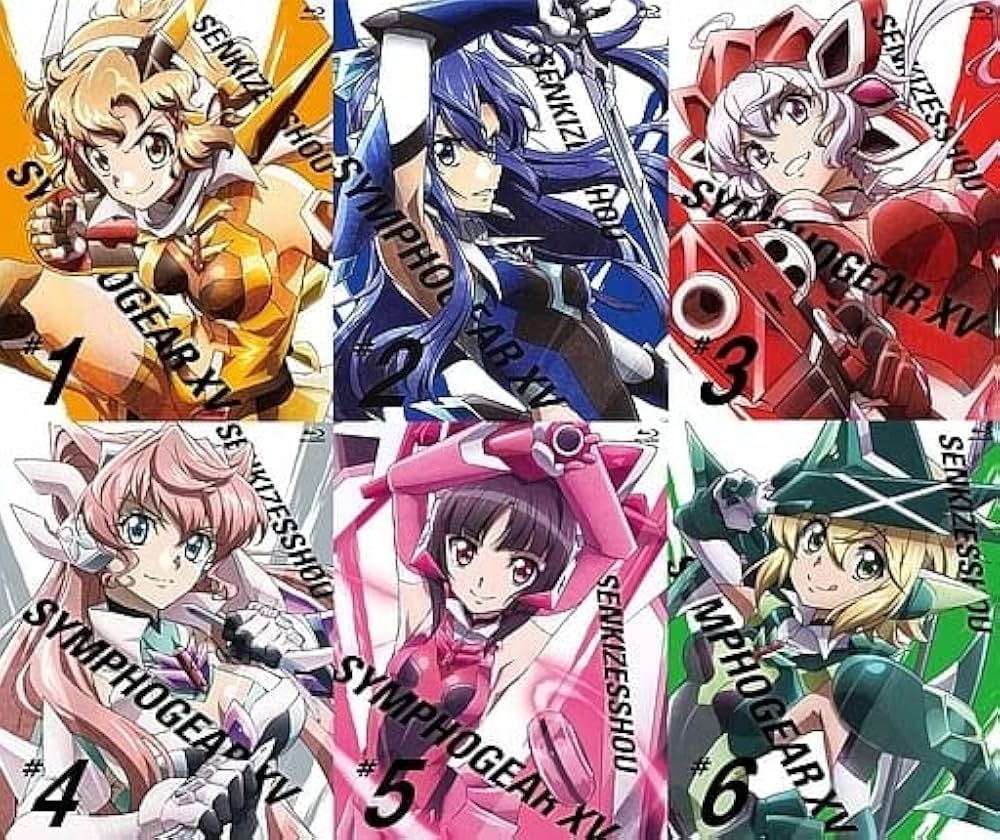 Amazon.co.jp: 戦姫絶唱シンフォギアXV 全6巻セット ブルーレイ 期間