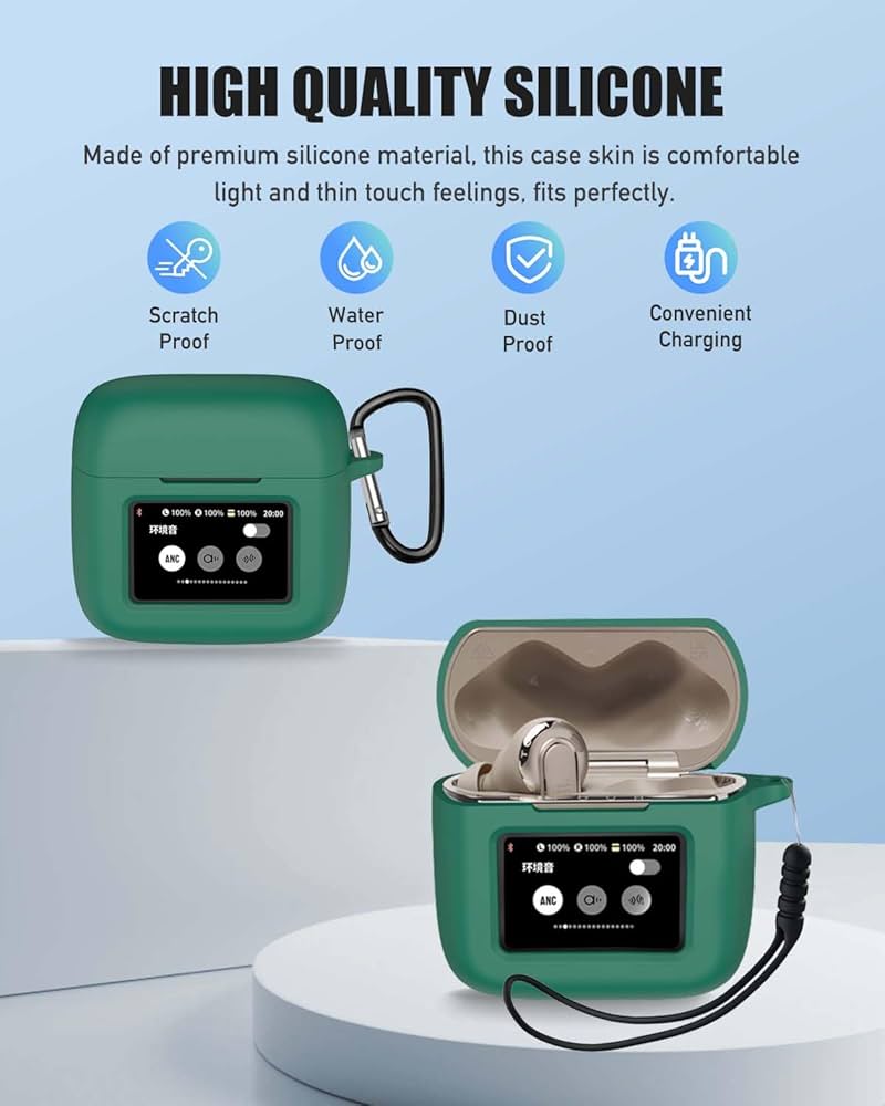 Amazon.com: for JBL Tour Pro 3 Case Cover, Protective Silicone