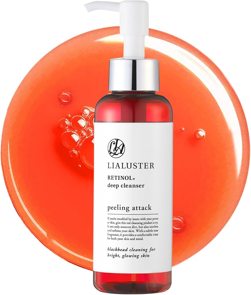 Amazon.co.jp: Rear Luster Retinol Deep Cleanser, Peeling Attack