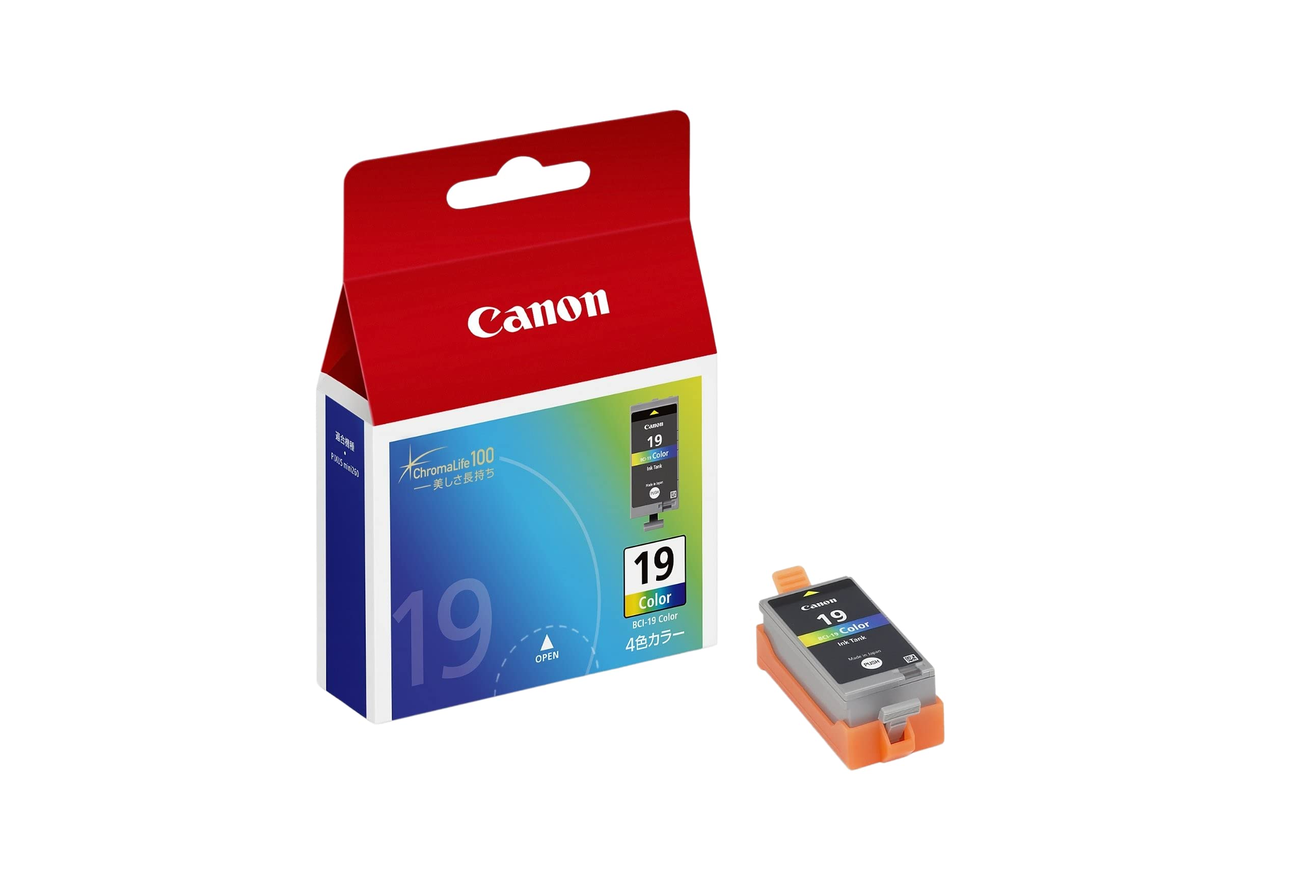 Amazon.co.jp: キヤノン 純正インクカートリッジ BCI-19 Color 4色