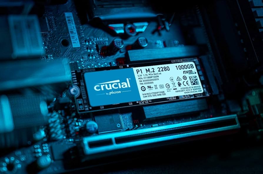 Amazon.com: Crucial P1 1TB 3D NAND Nvme PCIe M.2 SSD