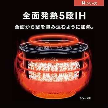 Amazon | パナソニック 炊飯器 5.5合 急減圧バルブ おどり炊き 全面