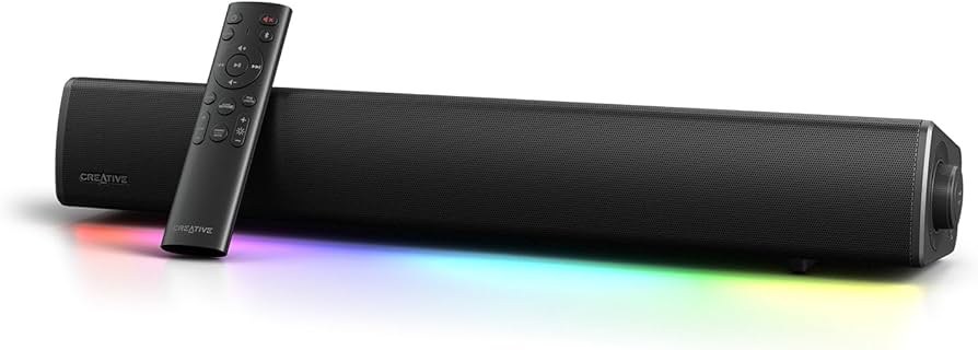 Amazon.com: Sound Blaster GS5 RGB Gaming Soundbar with SuperWide