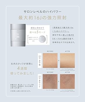 Amazon | SALONIA サロニア 脱毛器 フラッシュクリスタルシルクエピ