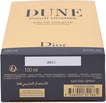 Amazon.com : Dune By Christian Dior For Men. Eau De Toilette Spray