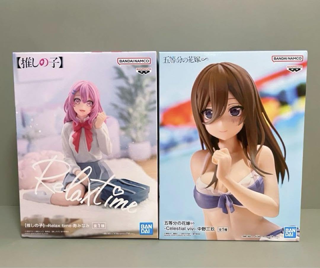 Amazon.co.jp: 五等分の花嫁 中野三玖・推しの子 寿みなみ フィギュア
