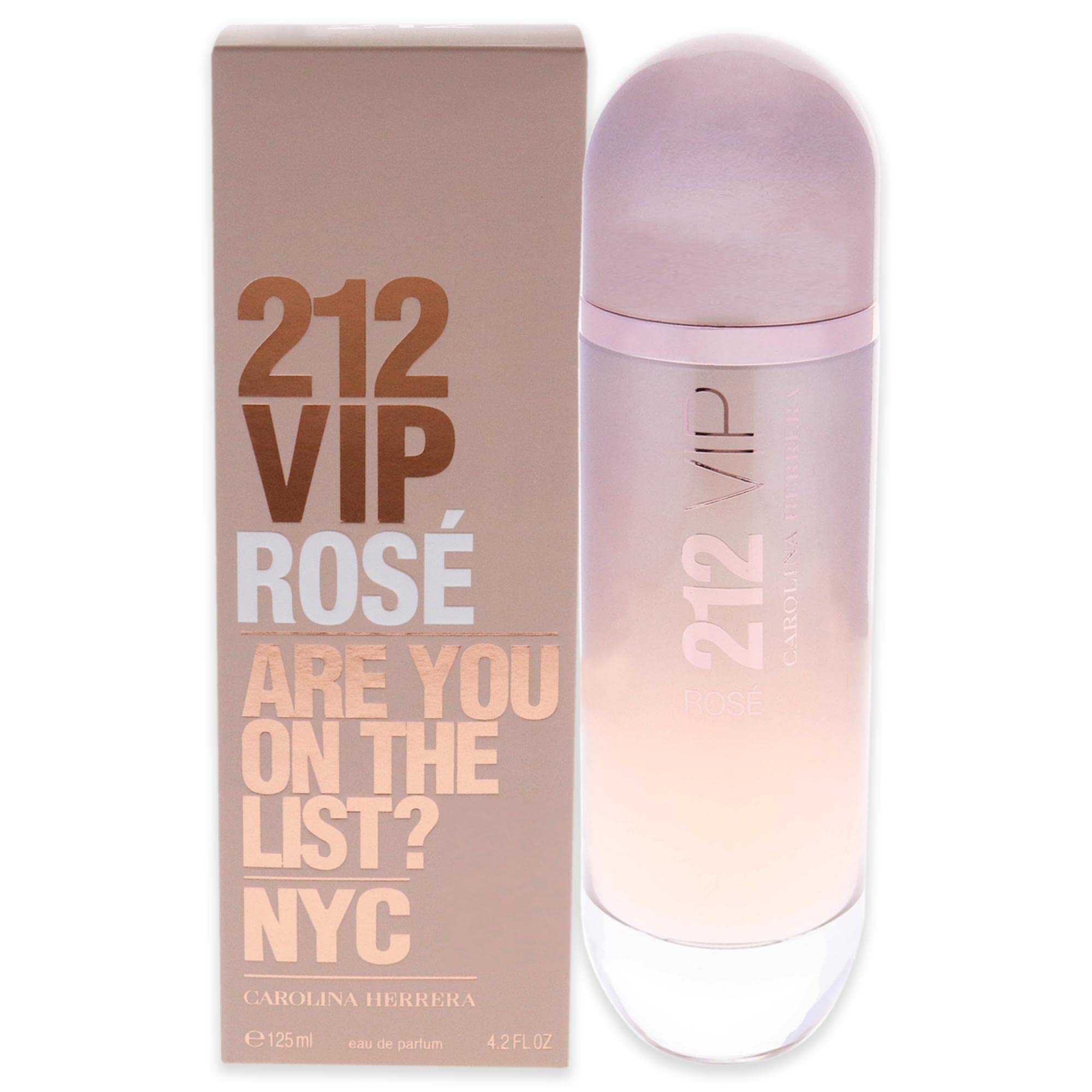 Amazon.com : Carolina Herrera 212 VIP Rose Women EDP Spray 4.2 oz