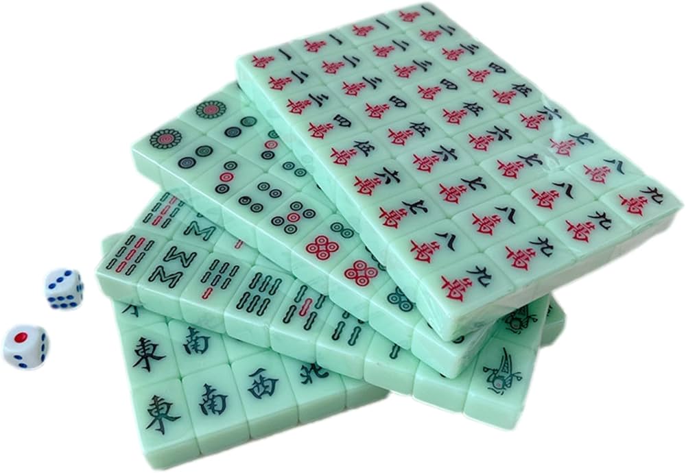 Amazon.co.jp: 麻雀牌 ミニ麻雀セット 144枚 20mm麻雀牌 マージャン